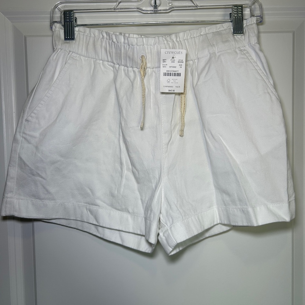 Crewcuts White Kids' Shorts